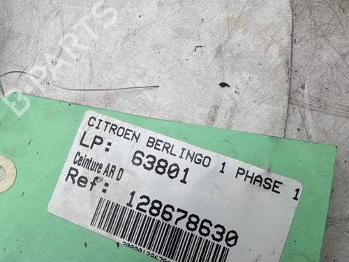 Used Rear right seatbelt Rear right seatbelt 37246113 37246113