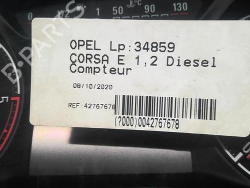 Instrument cluster OPEL CORSA E (X15) 1.3 CDTI (08, 68) | BP21798300C47 