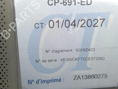 Rear mirror PEUGEOT 207 (WA_, WC_) 1.4 | BP29900765I6