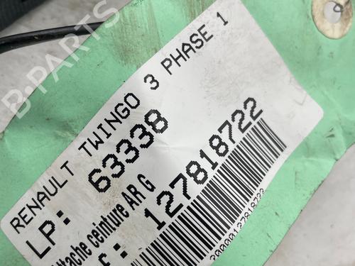 Seat buckle RENAULT TWINGO III (BCM_, BCA_) | BP36955579I32 - Image 2