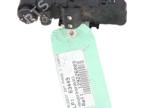 Left front window switch PEUGEOT 207 CC (WD_) 1.6 HDi | BP37278295I27 - Image 3