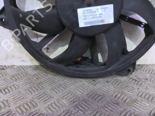 Used Radiator fan Radiator fan CITROËN C4 Picasso I MPV (UD_) 1.6 HDi 110 (112 hp) 20358913 20358913