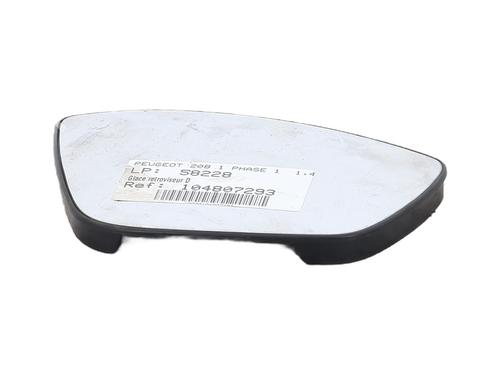 Used Right mirror glass PEUGEOT 208 I (CA_, CC_) 1.4 HDi (68 hp) 26278529