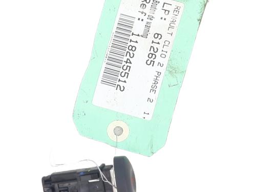 Used Warning switch Warning switch RENAULT CLIO II (BB_, CB_) 1.4 16V (B/CB0P, BB13) (98 hp) 31655203 31655203