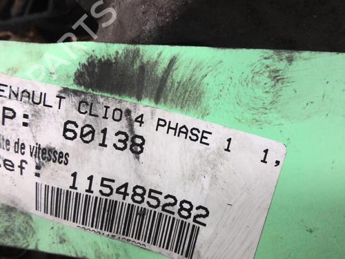Used Gearbox RENAULT CLIO IV (BH_) 1.5 dCi 75 (75 hp) 30550961