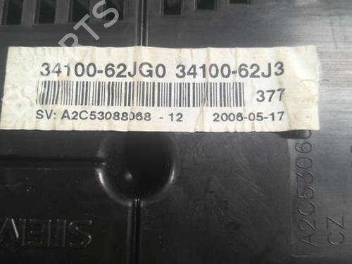 Used Instrument cluster Instrument cluster SUZUKI SWIFT III (MZ, EZ) 1.3 DDiS (RS413D) (69 hp) 21810122 21810122