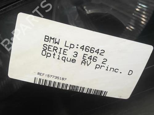 Used Right headlight Right headlight BMW 3 (E46) 320 d (136 hp) 22004537 22004537