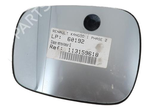 Used Left mirror glass RENAULT KANGOO Express (FC0/1_) 1.5 dCi (FC07, FC1R) (65 hp) 29560224