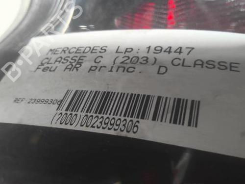 Right taillight MERCEDES-BENZ C-CLASS Coupe (CL203) C 220 CDI (203.706) | BP21999865C35 
