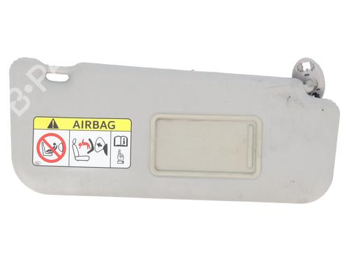 Used Right sun visor TOYOTA VERSO (_R2_) 1.6 D4-D (WAR20_) (112 hp) 30361893