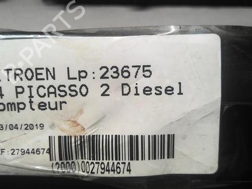 Instrument cluster CITROËN C4 Grand Picasso I (UA_) 2.0 HDi 138 | BP21728098C47