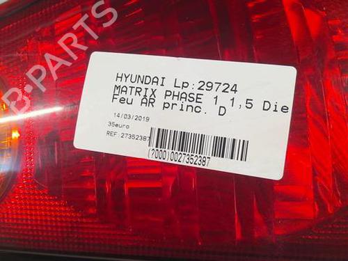 Right taillight HYUNDAI MATRIX (FC) 1.5 CRDi | BP22000489C35 
