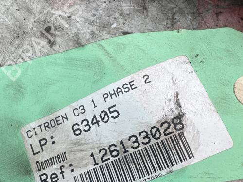 Used Starter Starter CITROËN C3 I (FC_, FN_) [2002-2013] 36281982 36281982