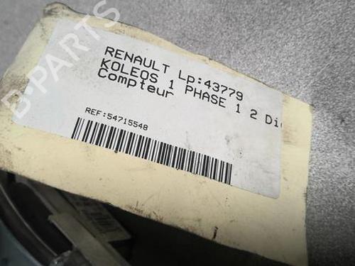 Instrument cluster RENAULT KOLEOS I (HY_) 2.0 dCi 4x4 (HY0K) | BP21636012C47 