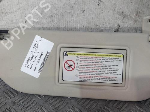 Used Right sun visor Right sun visor CITROËN C4 Coupe (LA_) 1.4 16V (88 hp) 20363490 20363490