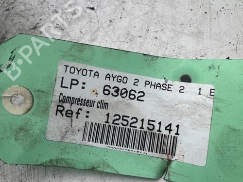 Used AC compressor AC compressor TOYOTA AYGO (_B4_) 1.0 VVTi (KGB40) (72 hp) 36281921 36281921