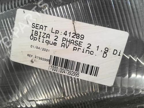 Right headlight SEAT IBIZA II (6K1) 1.9 SDI | BP20368661C29 