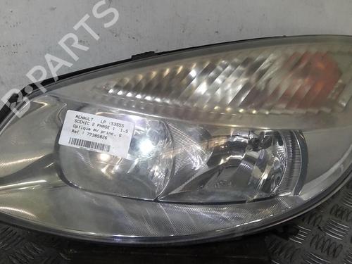 Used Left headlight RENAULT SCÉNIC II (JM0/1_) 1.5 dCi (JM1F) (86 hp) 20357306