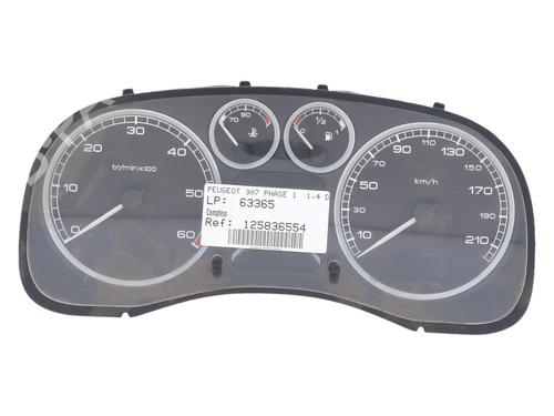 instrument-cluster-peugeot-307-3ac-2000-2001-2002-2003-2004-2005-2006-2007-2008-2009-2010-2011-2012-35903167 main image