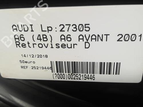 Right mirror AUDI A6 C5 (4B2) 1.9 TDI | BP22000056C27 