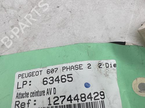 Seat buckle PEUGEOT 607 (9D, 9U) 2.0 HDI | BP37085813I32 - Image 3