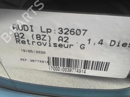 Used Left mirror AUDI A2 (8Z0) 1.4 TDI (75 hp) 22001924