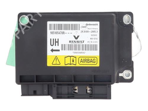 Kollisjonspute styreenhet RENAULT MEGANE III Hatchback (BZ0/1_, B3_) 1.5 dCi (BZ0C) | BP29440577M53 