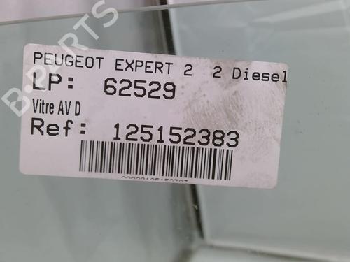 Used Front right door window Front right door window PEUGEOT EXPERT Tepee (VF3X_) 2.0 HDi 140 (136 hp) 34396832 34396832