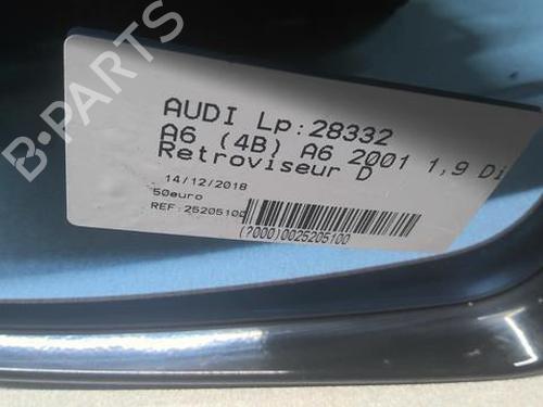Right mirror AUDI A6 C5 (4B2) 1.9 TDI | BP22000050C27 