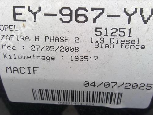 AC radiator OPEL ZAFIRA / ZAFIRA FAMILY B (A05) 1.9 CDTI (M75) | BP28210986M32 