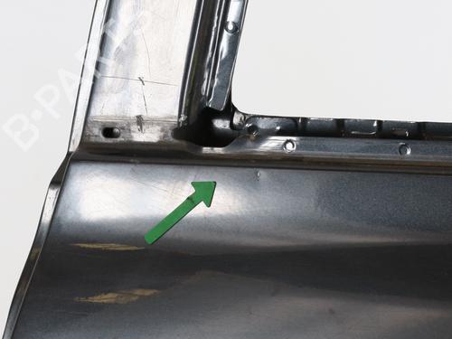 Left rear door RENAULT CLIO III (BR0/1, CR0/1) 1.2 16V (BR02, BR0J, BR11, CR02, CR0J, CR11) | BP25223898C4 