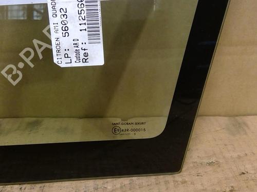 Rear right quarter glass CITROËN AMI (9A_) Electric (9AZ2CA) | BP29434718C92 