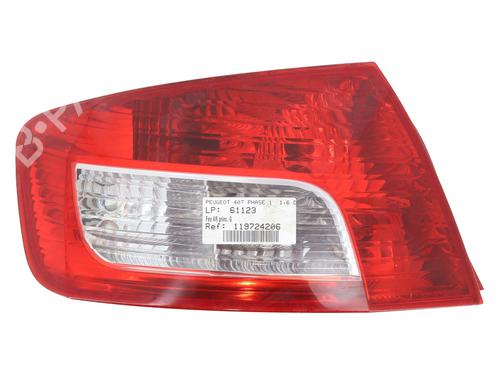 Used Left taillight Left taillight PEUGEOT 407 (6D_) 1.6 HDi 110 (6D9HZC, 6D9HYC) (109 hp) 31910588 31910588