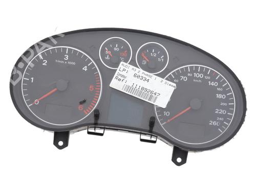 instrument-cluster-audi-a3-8p1-2003-2004-2005-2006-2007-2008-2009-2010-2011-2012-2013-29143351 main image