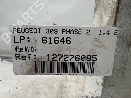 Used Front right door window Front right door window PEUGEOT 309 I (10C, 10A) 1.4 (67 hp) 36591527 36591527