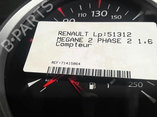 Instrument cluster RENAULT MEGANE II (BM0/1_, CM0/1_) 1.6 16V | BP20351946C47 