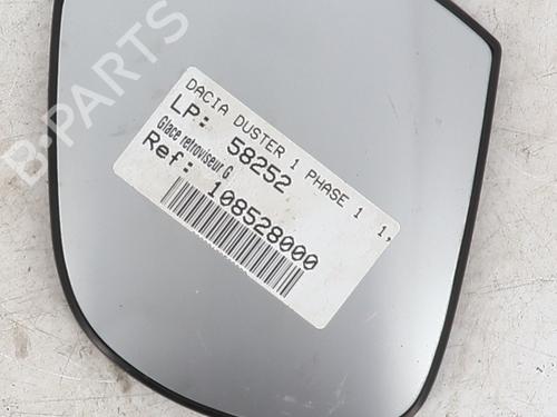Used Left mirror glass DACIA DUSTER (HS_) 1.5 dCi (86 hp) 27508371