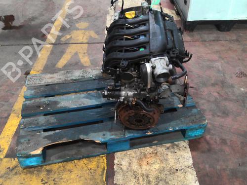 Used Engine Engine RENAULT SCÉNIC II (JM0/1_) 1.6 (JM0C, JM0J, JM1B) (113 hp) 20356686 20356686