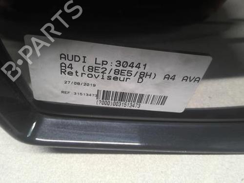 Bakspejl Højre AUDI A4 B6 Avant (8E5) 1.9 TDI (101 hp) 22001094