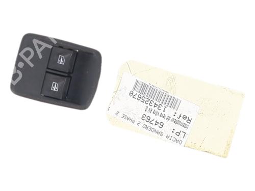 Left front window switch DACIA SANDERO II 1.0 SCe 75 (B8JC, B8JD, B8NC) | BP40031231I27 - Image 3