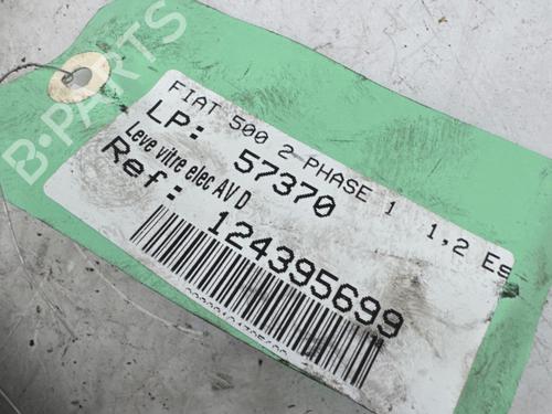 Used Front right window mechanism Front right window mechanism FIAT 500 (312_) 1.2 (312AXA1A) (69 hp) 34256662 34256662