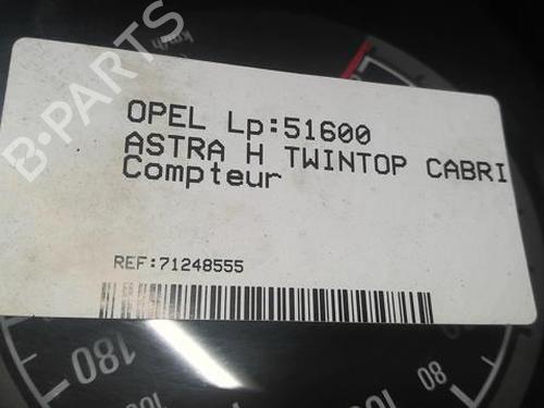 Used Instrument cluster OPEL ASTRA H TwinTop (A04) 1.9 CDTi (L67) (150 hp) 20366741