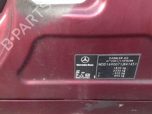 Instrument cluster MERCEDES-BENZ A-CLASS (W169) A 180 CDI (169.007, 169.307) | BP21798321C47 