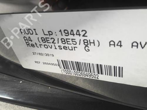 Left mirror AUDI A4 B6 Avant (8E5) 2.5 TDI | BP22000394C26 