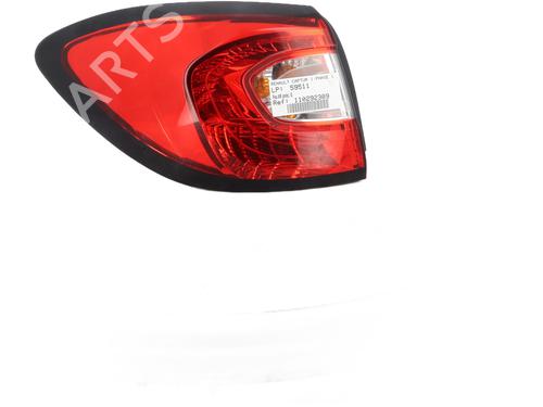 Venstre Baklys RENAULT CAPTUR I (J5_, H5_) 1.5 dCi 90 (J5N4, J5M5, J5MW, J5M6, J5AL, J5AJ) (90 hp) 28080114