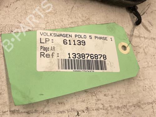 Used Rear parcel shelf Rear parcel shelf VW POLO V (6R1, 6C1) 1.6 TDI (90 hp) 39729345 39729345