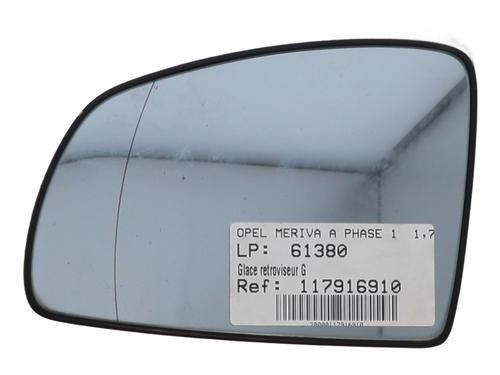 Used Left mirror glass OPEL MERIVA A MPV (X03) 1.7 CDTI (E75) (100 hp) 31030400