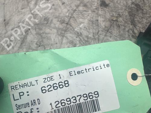 Højre bagtil lås RENAULT ZOE (BFM_) ZOE | BP37743151C99 - Image 2