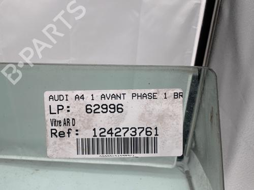 Used Rear right door window Rear right door window AUDI A4 B5 Avant (8D5) [1994-2002] 34172801 34172801