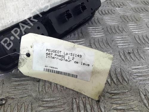 Used Left front window switch Left front window switch PEUGEOT 407 (6D_) 2.0 HDi 135 (6DRHRH, 6DRHRE, 6DRHRG, 6DRHRJ) (136 hp) 20366451 20366451